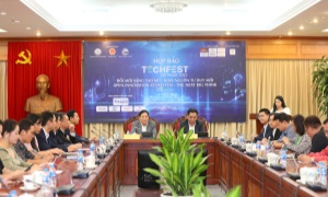 Họp báo sự kiện Ngày hội khởi nghiệp đổi mới sáng tạo quốc gia (TECHFEST VIETNAM 2022)